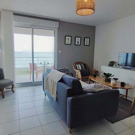PenmarcʼhReve Bleu - Vue Mer Exceptionnelle - Wifi - Draps Et Serviettes Inclus - Balcon Avec Mobilier De Jardinアパートメント エクステリア 写真